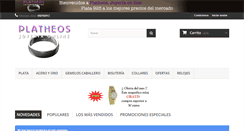 Desktop Screenshot of platheos.com