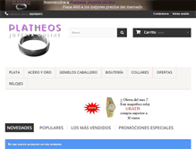 Tablet Screenshot of platheos.com